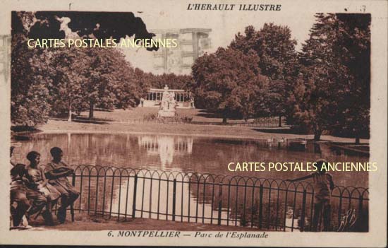 Cartes postales anciennes > CARTES POSTALES > carte postale ancienne > cartes-postales-ancienne.com Occitanie Herault Montpellier