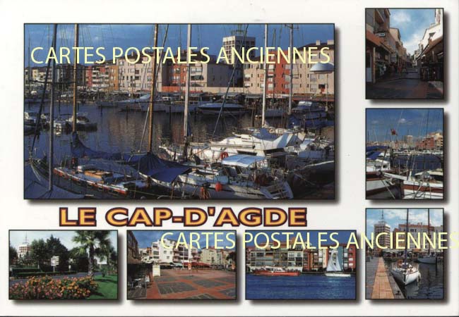 Cartes postales anciennes > CARTES POSTALES > carte postale ancienne > cartes-postales-ancienne.com Occitanie Herault Agde