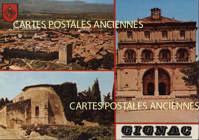 Cartes postales anciennes > CARTES POSTALES > carte postale ancienne > cartes-postales-ancienne.com Occitanie Herault Gignac