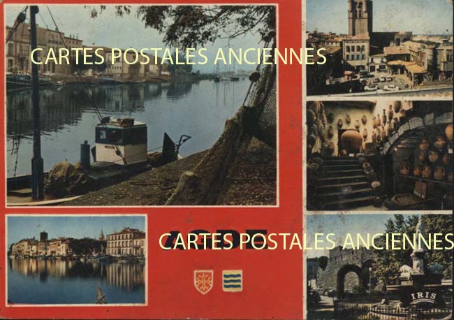 Cartes postales anciennes > CARTES POSTALES > carte postale ancienne > cartes-postales-ancienne.com Occitanie Herault Agde