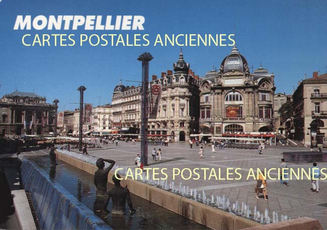 Cartes postales anciennes > CARTES POSTALES > carte postale ancienne > cartes-postales-ancienne.com Occitanie Herault Montpellier