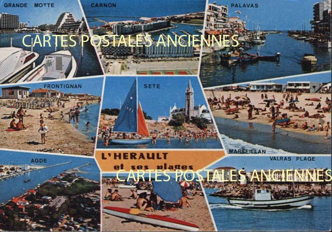 Cartes postales anciennes > CARTES POSTALES > carte postale ancienne > cartes-postales-ancienne.com Occitanie Herault Agde
