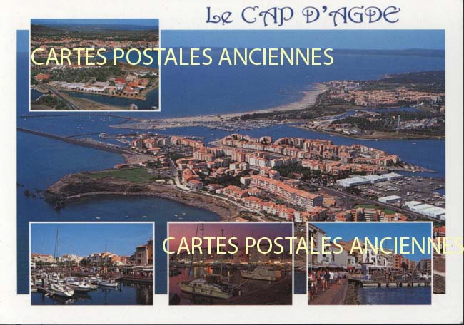 Cartes postales anciennes > CARTES POSTALES > carte postale ancienne > cartes-postales-ancienne.com Occitanie Herault Agde