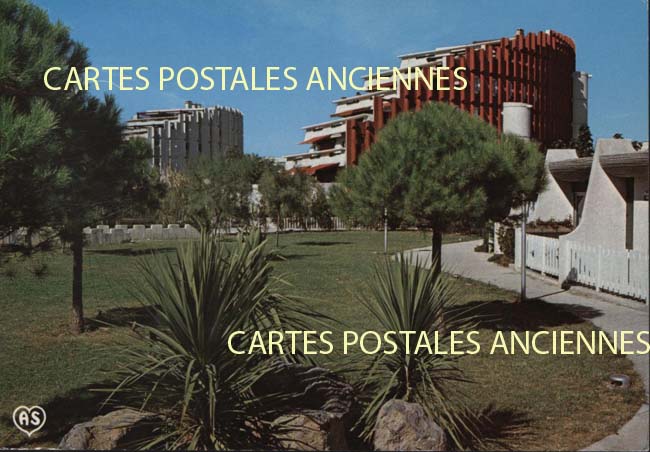 Cartes postales anciennes > CARTES POSTALES > carte postale ancienne > cartes-postales-ancienne.com Occitanie Herault La Grande Motte