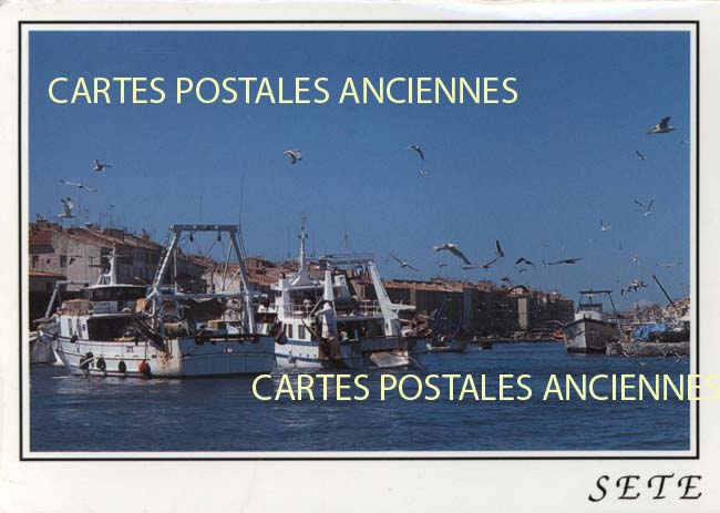 Cartes postales anciennes > CARTES POSTALES > carte postale ancienne > cartes-postales-ancienne.com Occitanie Herault Sete