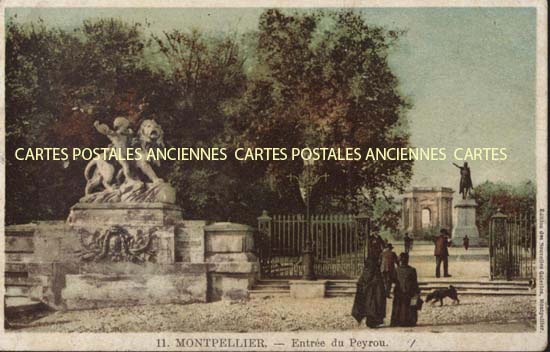 Cartes postales anciennes > CARTES POSTALES > carte postale ancienne > cartes-postales-ancienne.com Occitanie Herault Montpellier