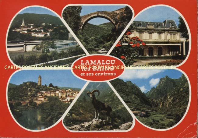 Cartes postales anciennes > CARTES POSTALES > carte postale ancienne > cartes-postales-ancienne.com Occitanie Herault Lamalou Les Bains