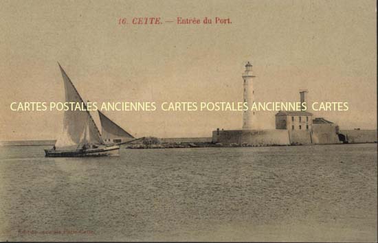 Cartes postales anciennes > CARTES POSTALES > carte postale ancienne > cartes-postales-ancienne.com Occitanie Herault Sete
