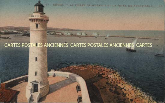 Cartes postales anciennes > CARTES POSTALES > carte postale ancienne > cartes-postales-ancienne.com Occitanie Herault Sete