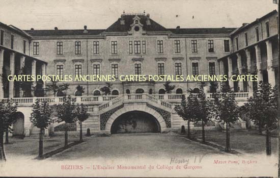 Cartes postales anciennes > CARTES POSTALES > carte postale ancienne > cartes-postales-ancienne.com Occitanie Herault Beziers