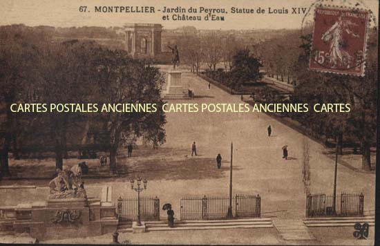 Cartes postales anciennes > CARTES POSTALES > carte postale ancienne > cartes-postales-ancienne.com Occitanie Herault Montpellier