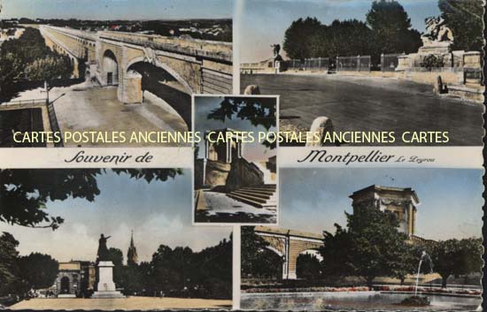 Cartes postales anciennes > CARTES POSTALES > carte postale ancienne > cartes-postales-ancienne.com Occitanie Herault Montpellier