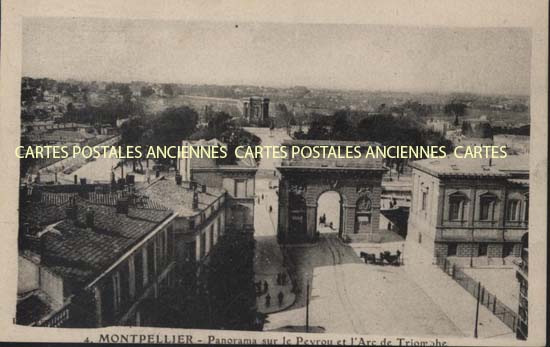 Cartes postales anciennes > CARTES POSTALES > carte postale ancienne > cartes-postales-ancienne.com Occitanie Herault Montpellier