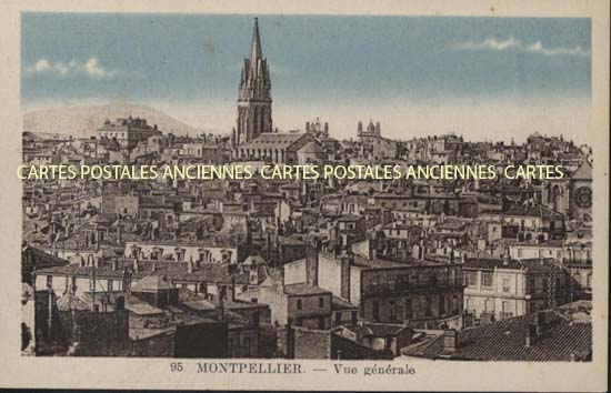 Cartes postales anciennes > CARTES POSTALES > carte postale ancienne > cartes-postales-ancienne.com Occitanie Herault Montpellier