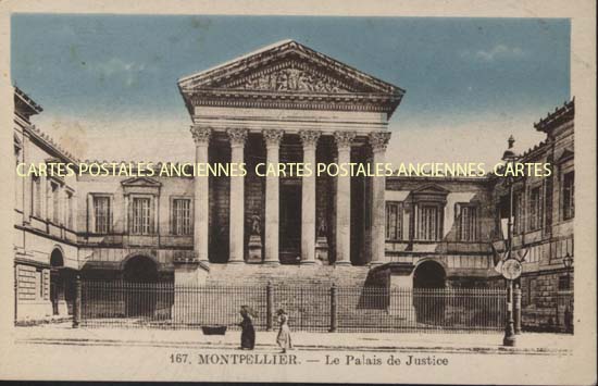 Cartes postales anciennes > CARTES POSTALES > carte postale ancienne > cartes-postales-ancienne.com Occitanie Herault Montpellier