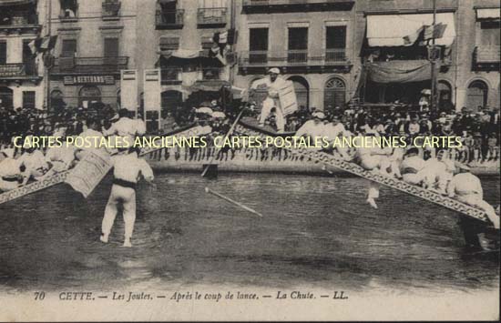 Cartes postales anciennes > CARTES POSTALES > carte postale ancienne > cartes-postales-ancienne.com Occitanie Herault Sete
