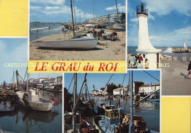 Cartes postales anciennes > CARTES POSTALES > carte postale ancienne > cartes-postales-ancienne.com Gard  Le Grau Du Roi