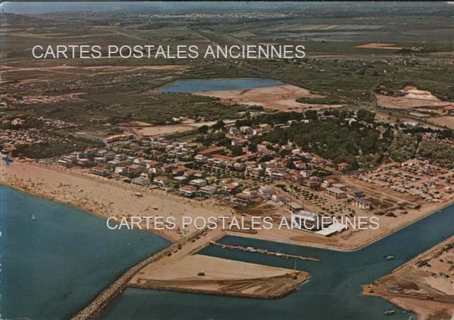 Cartes postales anciennes > CARTES POSTALES > carte postale ancienne > cartes-postales-ancienne.com Occitanie Herault Marseillan Plage