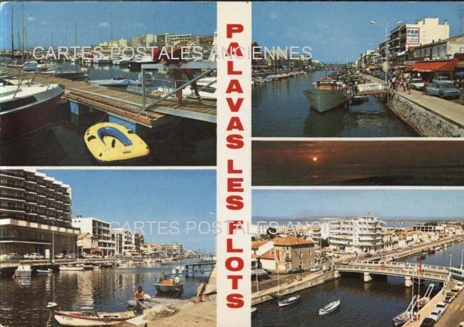 Cartes postales anciennes > CARTES POSTALES > carte postale ancienne > cartes-postales-ancienne.com Occitanie Herault Palavas Les Flots