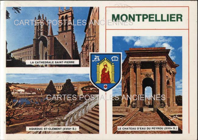 Cartes postales anciennes > CARTES POSTALES > carte postale ancienne > cartes-postales-ancienne.com Occitanie Herault Montpellier