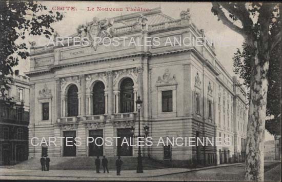 Cartes postales anciennes > CARTES POSTALES > carte postale ancienne > cartes-postales-ancienne.com Occitanie Herault Sete
