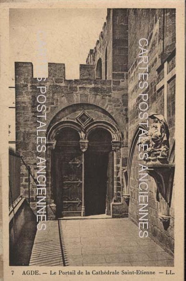 Cartes postales anciennes > CARTES POSTALES > carte postale ancienne > cartes-postales-ancienne.com Occitanie Herault Agde
