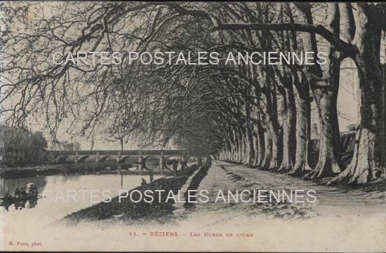 Cartes postales anciennes > CARTES POSTALES > carte postale ancienne > cartes-postales-ancienne.com Occitanie Herault Beziers
