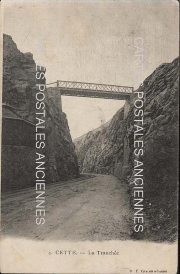 Cartes postales anciennes > CARTES POSTALES > carte postale ancienne > cartes-postales-ancienne.com Occitanie Herault Sete