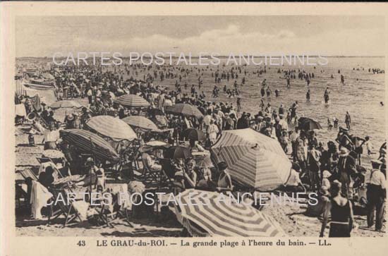 Cartes postales anciennes > CARTES POSTALES > carte postale ancienne > cartes-postales-ancienne.com Gard  Le Grau Du Roi