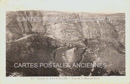Cartes postales anciennes > CARTES POSTALES > carte postale ancienne > cartes-postales-ancienne.com Occitanie Herault Saint Maurice Navacelles