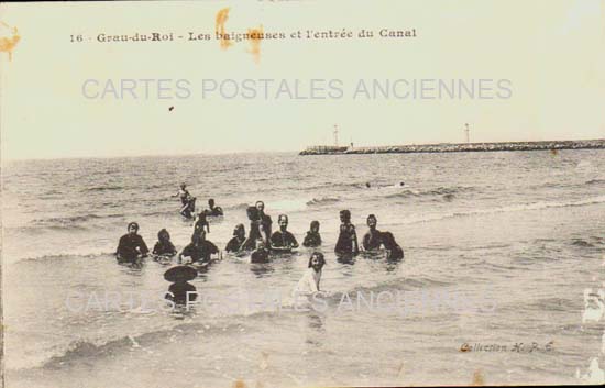 Cartes postales anciennes > CARTES POSTALES > carte postale ancienne > cartes-postales-ancienne.com Gard  Le Grau Du Roi