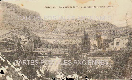 Cartes postales anciennes > CARTES POSTALES > carte postale ancienne > cartes-postales-ancienne.com Occitanie Herault Saint Maurice Navacelles