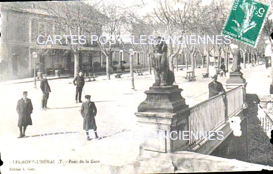 Cartes postales anciennes > CARTES POSTALES > carte postale ancienne > cartes-postales-ancienne.com Occitanie Herault Clermont L Herault