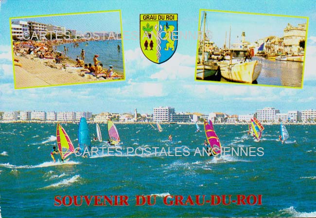 Cartes postales anciennes > CARTES POSTALES > carte postale ancienne > cartes-postales-ancienne.com Gard  Le Grau Du Roi