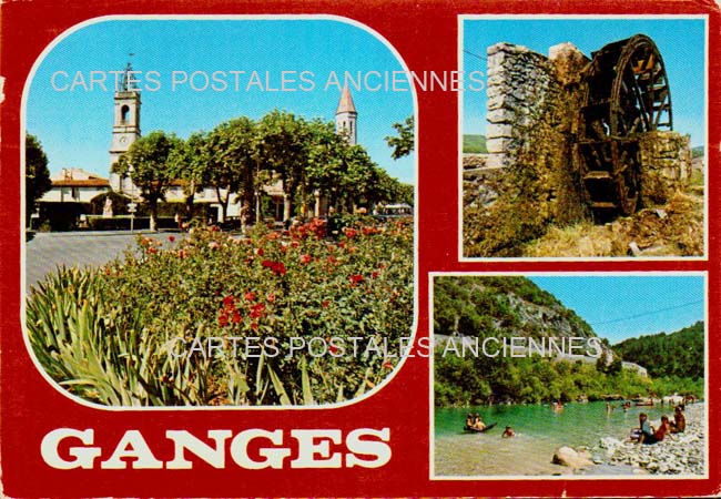 Cartes postales anciennes > CARTES POSTALES > carte postale ancienne > cartes-postales-ancienne.com Occitanie Herault Ganges