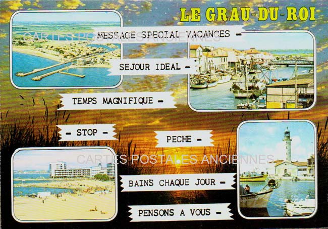 Cartes postales anciennes > CARTES POSTALES > carte postale ancienne > cartes-postales-ancienne.com Gard  Le Grau Du Roi
