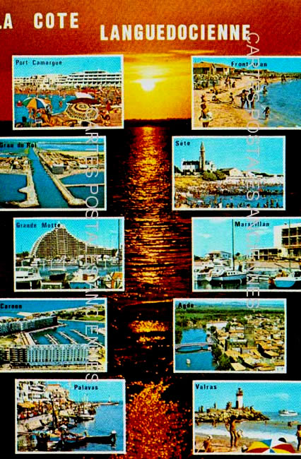 Cartes postales anciennes > CARTES POSTALES > carte postale ancienne > cartes-postales-ancienne.com Occitanie Herault Marseillan Plage