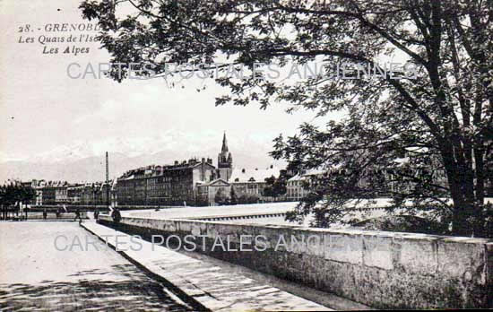 Cartes postales anciennes > CARTES POSTALES > carte postale ancienne > cartes-postales-ancienne.com Auvergne rhone alpes Isere Grenoble