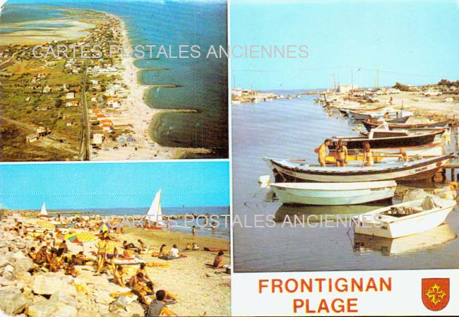 Cartes postales anciennes > CARTES POSTALES > carte postale ancienne > cartes-postales-ancienne.com Occitanie Herault Frontignan