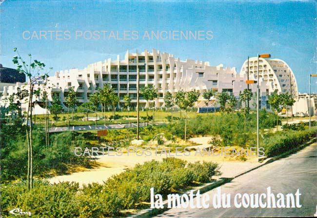 Cartes postales anciennes > CARTES POSTALES > carte postale ancienne > cartes-postales-ancienne.com Occitanie Herault La Grande Motte