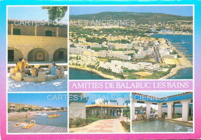 Cartes postales anciennes > CARTES POSTALES > carte postale ancienne > cartes-postales-ancienne.com Occitanie Herault Balaruc Les Bains