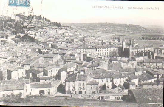 Cartes postales anciennes > CARTES POSTALES > carte postale ancienne > cartes-postales-ancienne.com Occitanie Herault Clermont L Herault