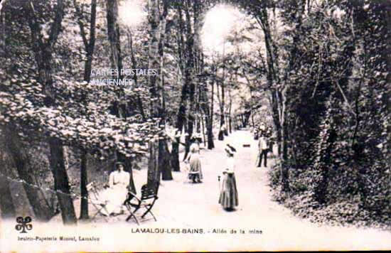 Cartes postales anciennes > CARTES POSTALES > carte postale ancienne > cartes-postales-ancienne.com Occitanie Herault Lamalou Les Bains