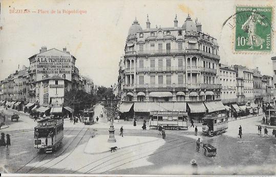 Cartes postales anciennes > CARTES POSTALES > carte postale ancienne > cartes-postales-ancienne.com Occitanie Herault Beziers