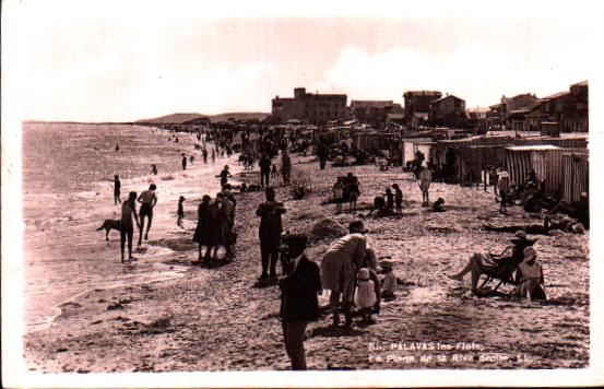 Cartes postales anciennes > CARTES POSTALES > carte postale ancienne > cartes-postales-ancienne.com Occitanie Herault Palavas Les Flots