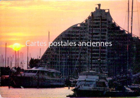 Cartes postales anciennes > CARTES POSTALES > carte postale ancienne > cartes-postales-ancienne.com Occitanie Herault La Grande Motte