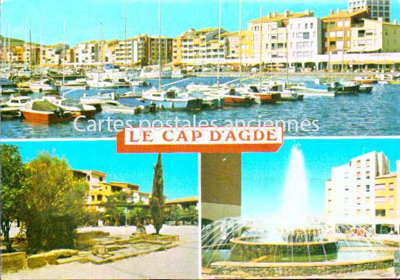 Cartes postales anciennes > CARTES POSTALES > carte postale ancienne > cartes-postales-ancienne.com Occitanie Herault Agde