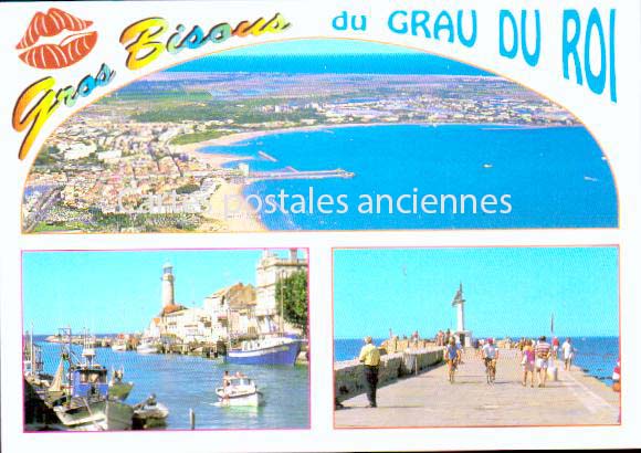 Cartes postales anciennes > CARTES POSTALES > carte postale ancienne > cartes-postales-ancienne.com Gard  Le Grau Du Roi