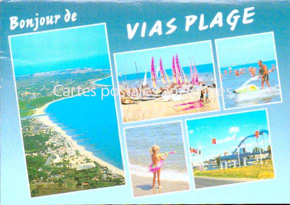 Cartes postales anciennes > CARTES POSTALES > carte postale ancienne > cartes-postales-ancienne.com Occitanie Herault Vias