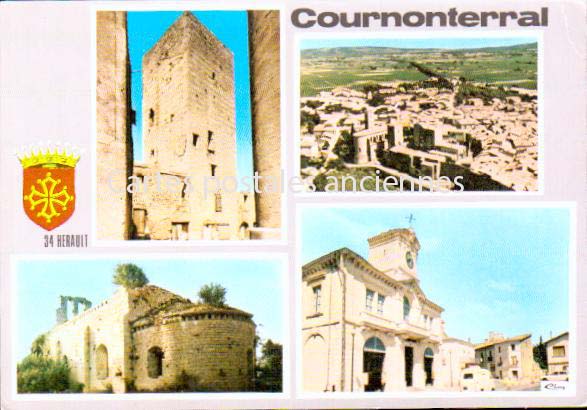 Cartes postales anciennes > CARTES POSTALES > carte postale ancienne > cartes-postales-ancienne.com Occitanie Herault Cournonterral